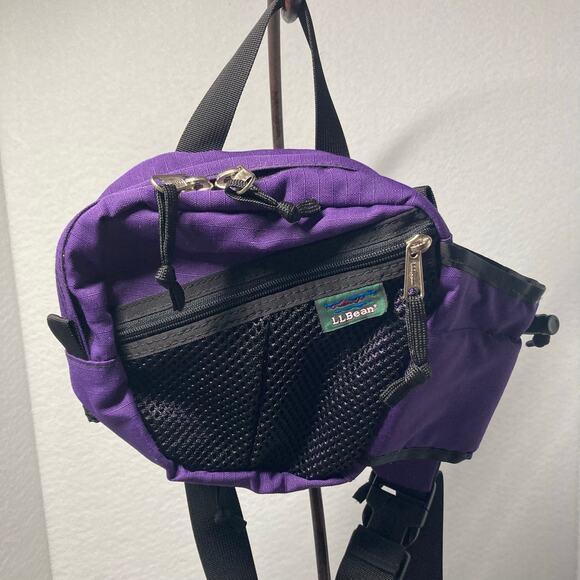 Vintage LL Bean Purple and Black Waist Fanny Pack. Pre-Owned Good Condition - Picture 11 of 11